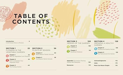 Vegetables Love Flowers: Companion Planting for Beauty and Bounty by Lisa Mason Ziegler