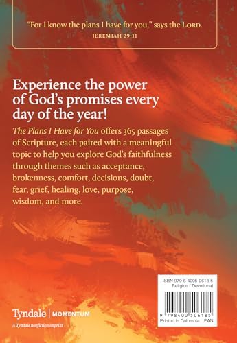 The Plans I Have for You: 365 Bible Promises (God's Daily Promises) by Ronald A. Beers