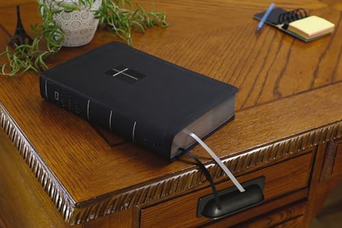 NIV, Quest Study Bible, Leathersoft, Black, Thumb Indexed, Comfort Print: The Only Q and A Study Bible by Zondervan
