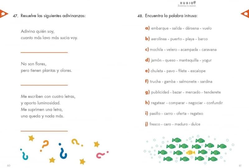 Ejercicios para potenciar la memoria y la concentración (edición exclusiva) (Rubio. Entrena tu mente) by Cuadernos Rubio Cuadernos Rubio