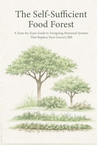 The Self-Sufficient Food Forest: A Zone-by-Zone Guide to Designing Perennial Systems That Replace Your Grocery Bill by Lauren Lovejoy