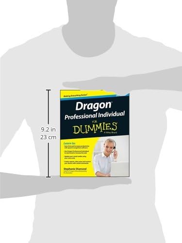 Dragon Professional Individual For Dummies (For Dummies (Computer/tech)) by Stephanie Diamond