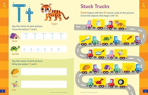 Brain Quest Phonics Workbook: Kindergarten by Workman Publishing