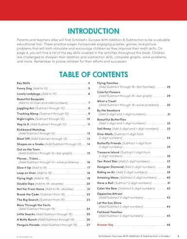 Scholastic Success with Addition & Subtraction Grade 1 Workbook by Scholastic Teaching Resources