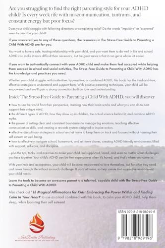 The Stress-Free Guide to Parenting a Child With ADHD: Effective and Proven Strategies for Alleviating Anxiety and Forming Strong Bonds Without the Hassle by Regina Michaels