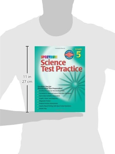 Science Test Practice, Grade 5 (Spectrum) by Spectrum