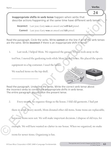 Evan-Moor Language Fundamentals, Grade 5 by Evan-Moor Educational Publishers