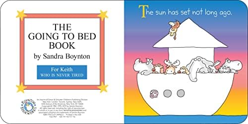 The Going To Bed Book by Sandra Boynton