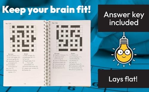 Large Print Crossword Puzzles: Over 200 Puzzles to Complete (Brain Busters) by Parragon Books