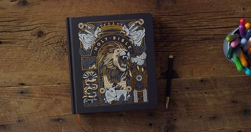 ESV Journaling Study Bible, Artist Series (Hardcover, Joshua Noom, The Lion and the Lamb): Holy Bible, English Standard Version by ESV Bibles