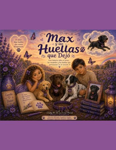 Max y las Huellas que Dejó: Una historia sobre el amor, los recuerdos y las huellas que permanecen en el corazón. (Spanish Edition) by Cindy M. De La Cruz Morel