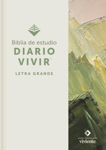 Biblia de estudio del diario vivir NTV, letra grande (Tapa dura, Índice, Letra Roja) (Spanish Edition) by Nueva Traducción Viviente