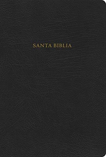 Biblia Reina Valera 1960 de estudio Scofield, negro, piel fabricada | Scofield Study Bible RVR 1960 Black, Bonded leather (Spanish Edition) by B&H Español Editorial Staff