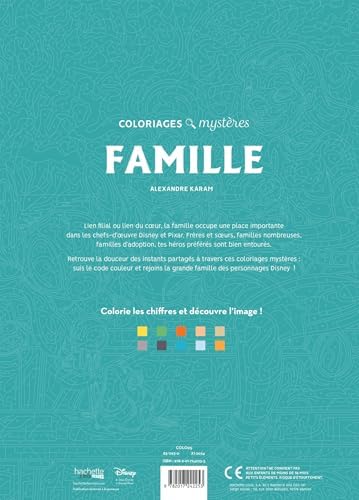 Coloriages mystères Disney - Famille by Alexandre Karam