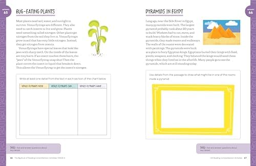 The Big Book of Reading Comprehension Activities, Grade 2: 120 Activities for After-School and Summer Reading Fun by Hannah Braun M.Ed.