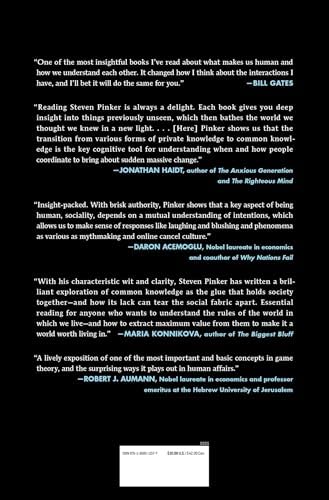 When Everyone Knows That Everyone Knows . . .: Common Knowledge and the Mysteries of Money, Power, and Everyday Life by Steven Pinker