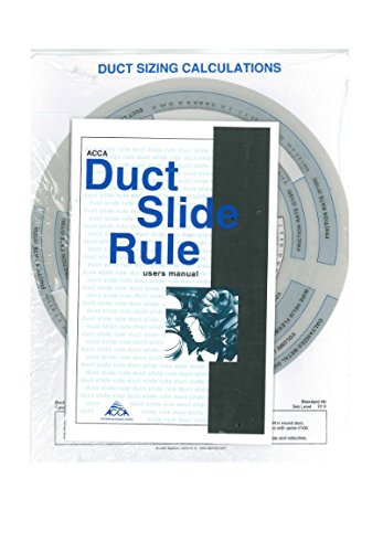 Duct Calculation Slide Rule by P.E.