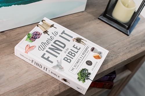 Where to Find It in the Bible: Topical Index for Quick-and-Easy Reference (A to Z Series) by Ken Anderson