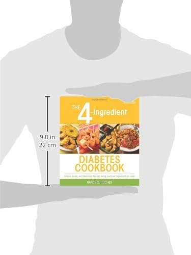 The 4-Ingredient Diabetes Cookbook by Nancy S. Hughes
