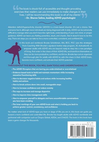 Activate Your ADHD Potential: A 12-Step Journey from Chaos to Confidence for Adults With ADHD by Brooke Schnittman