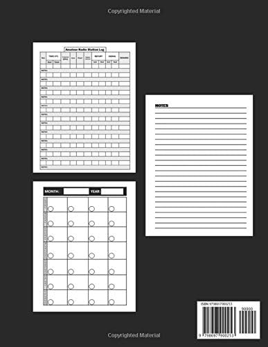 The Complete HAM Radio Log Book For Serious Operators: Amateur Radio Antenna Analyzer Journal and Logbook for Serious Operators Only. Radio-wave ... | Radio Band, Frequency Chart, Datachart by Tony M. Bier