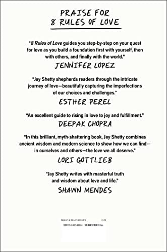 8 Rules of Love: How to Find It, Keep It, and Let It Go by Jay Shetty