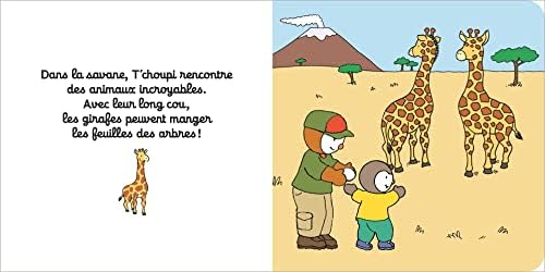 Ma petite bibliothèque - T'choupi et les animaux by Thierry Courtin