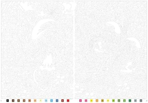 Coloriages mystères - Schtroumpfs by Alexandre Karam