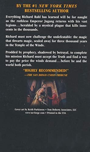 Temple of the Winds: Book Four of The Sword of Truth by Terry Goodkind