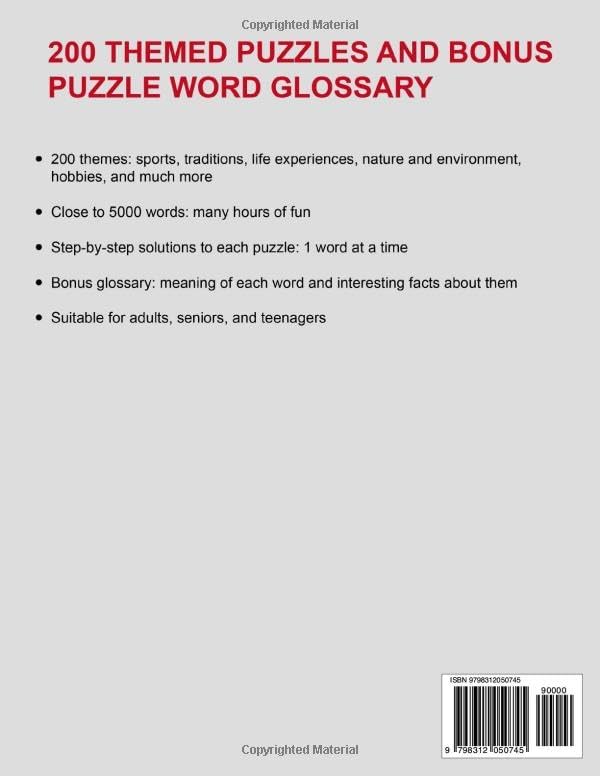 Big Book of Word Search – 5000 New Words: Relaxing Word Search Puzzle Book for Adults, Seniors, and Teens | Large Print and Anti Eye Strain | Giant and Fun Word Find for Adults by SENIOR TASSE
