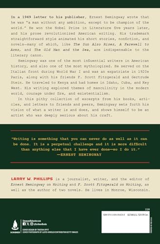 Ernest Hemingway on Writing by Larry W. Phillips