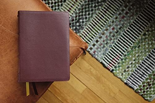 NKJV, Thompson Chain-Reference Bible, Genuine Leather, Calfskin, Burgundy, Red Letter, Comfort Print by Zondervan