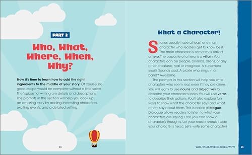 Writing Prompts for Kids: A Creative Workbook for Ages 7 to 9 by Emily Aierstok