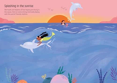 Sparkly Mermaids Sticker Book: A Magical Activity Book About Underwater Adventures for Children (Ages 3-5) (Sparkly Sticker Books) by Alice Beecham
