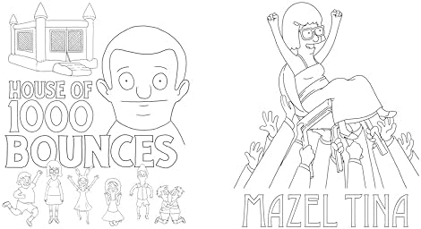 The Official Bob's Burgers Coloring Book by Loren Bouchard