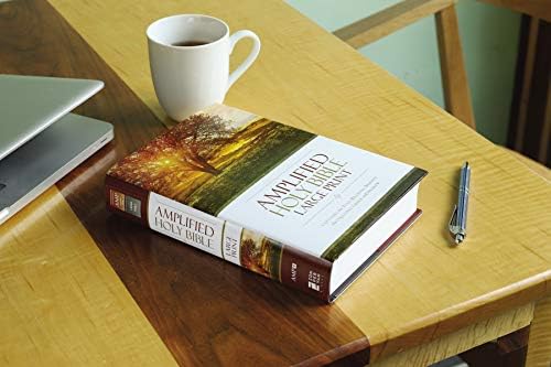Amplified Holy Bible, Large Print, Hardcover: Captures the Full Meaning Behind the Original Greek and Hebrew by Zondervan