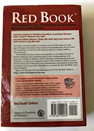 Red Book 2015: Report of the Committee on Infectious Diseases by David W. Kimberlin MD FAAP