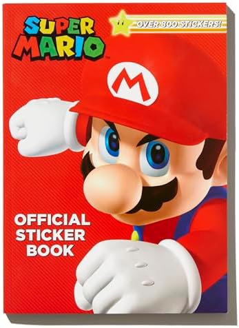 Super Mario Official Sticker Book (Nintendo®): Over 800 Stickers! by Steve Foxe