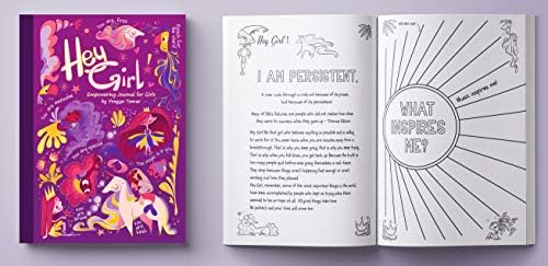 Hey Girl! Empowering Journal for girls: To Develop Gratitude and Mindfulness through Positive Affirmations by Pragya Tomar