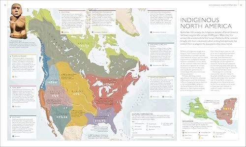 History of North America Map by Map (DK History Map by Map) by DK