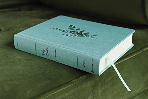 NIV, Journal the Word Bible (Perfect for Note-Taking), Double-Column, Cloth over Board, Teal, Red Letter, Comfort Print: Reflect, Take Notes, or Create Art Next to Your Favorite Verses by Zondervan
