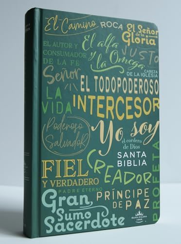 Biblia RVR 1960 letra grande tamaño manual, con nombres de Dios / Spanish Bible RVR 1960 Handy Size Large Print, Names (Spanish Edition) by Reina Valera Revisada 1960
