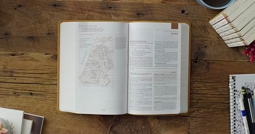 ESV Student Study Bible (TruTone, Nubuck Caramel, Wildflower Design): Holy Bible, English Standard Version by ESV Bibles