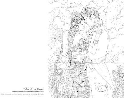 Epic Love: A Romantasy Coloring Book by Ana Jarén