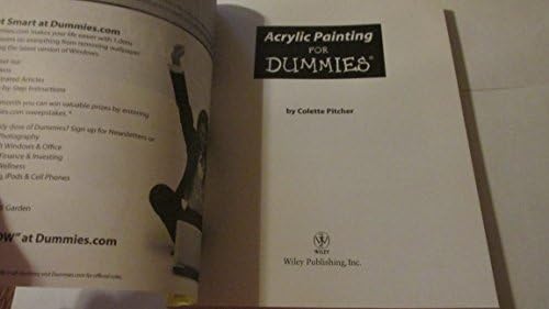 Acrylic Painting for Dummies (For Dummies Series) by Colette Pitcher