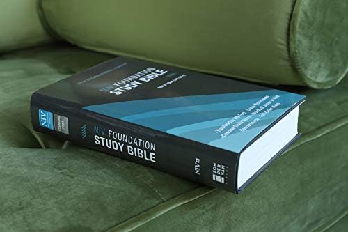 NIV, Foundation Study Bible, Hardcover, Red Letter by Zondervan
