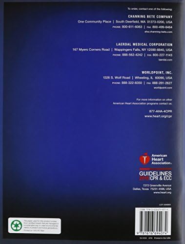 BLS (Basic Life Support) Provider Manual by American Heart Association