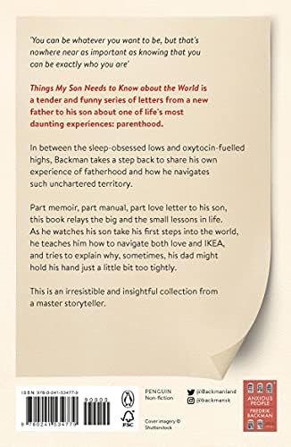 Things My Son Needs to Know About The World: Fredrik Backman by Fredrik Backman
