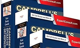 Campbell's Operative Orthopaedics, 4-Volume Set by Frederick M. Azar MD