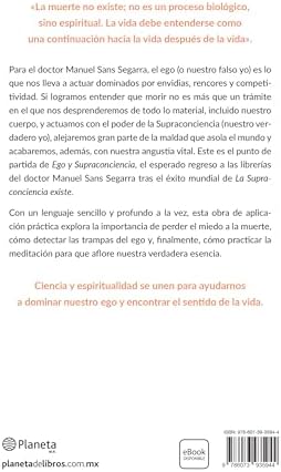 Ego y supraconciencia: Buscando el sentido de la vida / Ego and Supraconsciousness: Searching for the Meaning of Life (Spanish Edition) by Dr. Manuel Sans Segarra